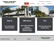 Tablet Screenshot of eliteaerospace.net